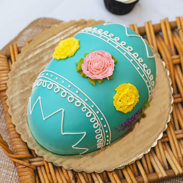 Fudge Easter Egg Cake