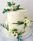 Petite Lines Buttercream Cake