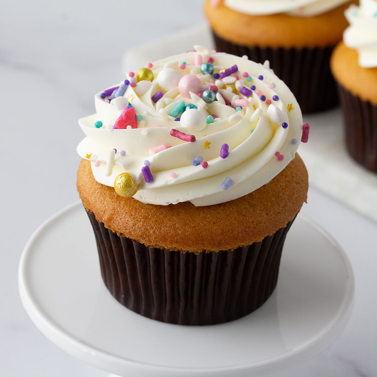 Vanilla Cupcakes 6 Bittersweet Pastry Shop