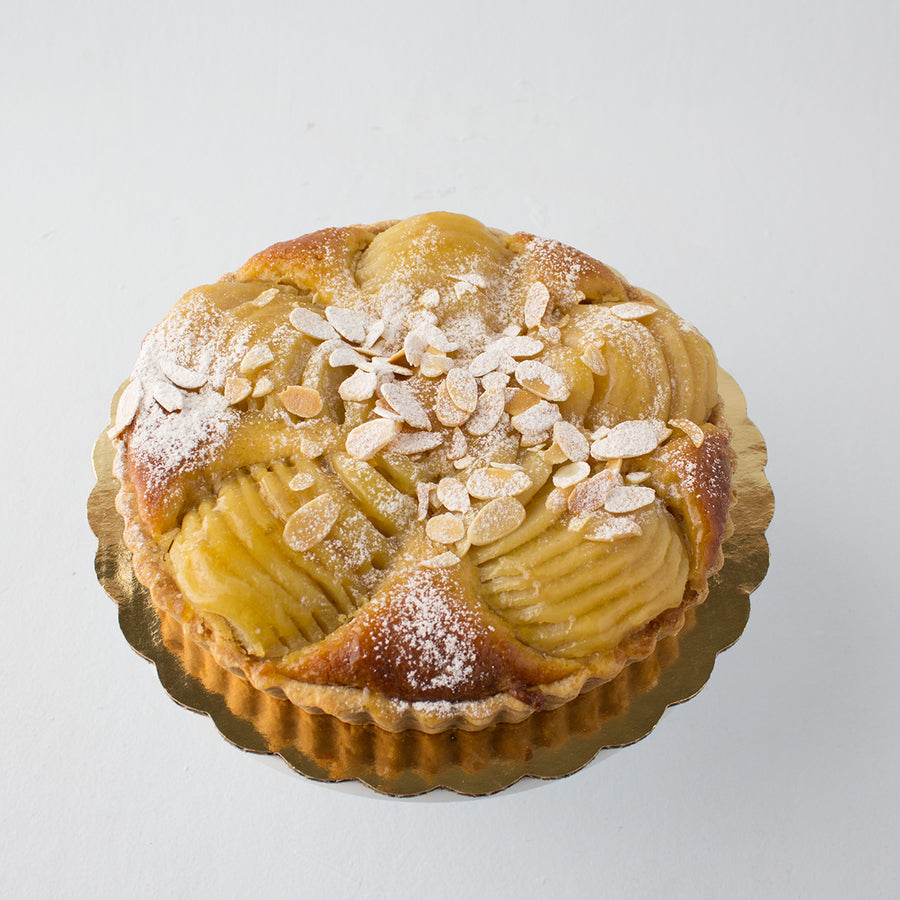 Pear in Almond Cream Tart