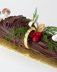 Bûche de Noël - Dark Chocolate Raspberry