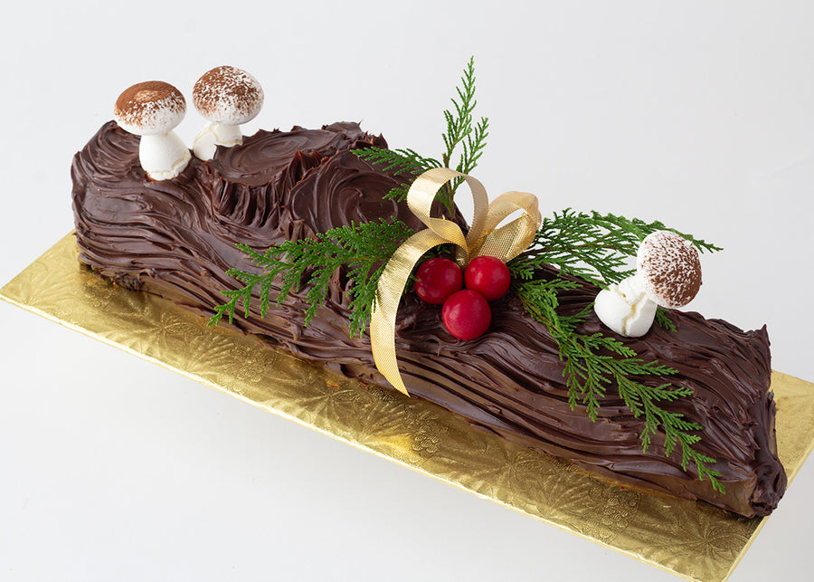 Bûche de Noël - Dark Chocolate Raspberry