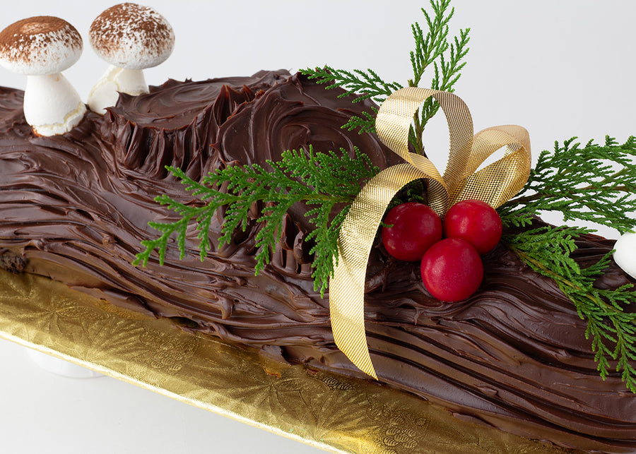 Bûche de Noël - Dark Chocolate Raspberry