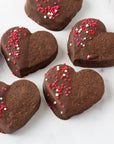 Chocolate Heart Shortbread