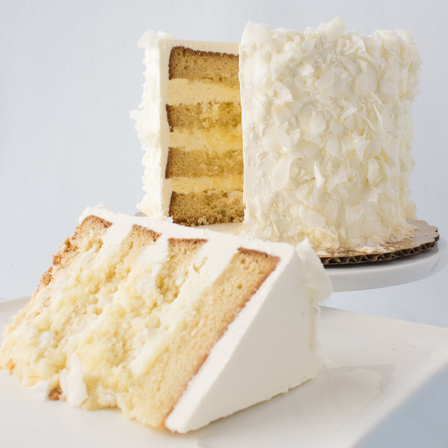 Coconut White Chocolate Cake