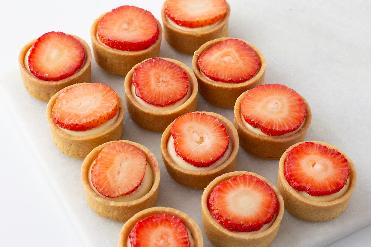 Crème Brûlée Custard Bite Sized Tart - Dozen