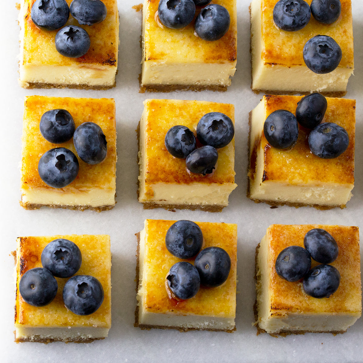 Vanilla Cheesecake Square - Dozen