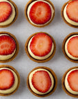 Crème Brûlée Custard Bite Sized Tart - Dozen