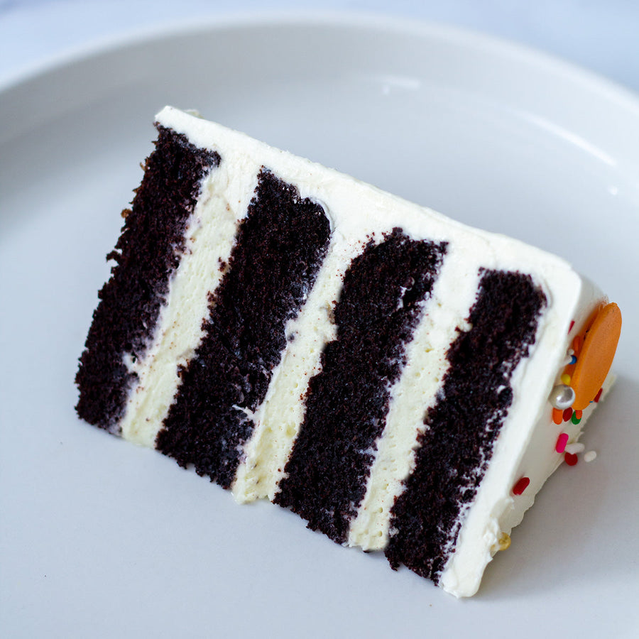 Gluten-Free Fudge White Chocolate Cake