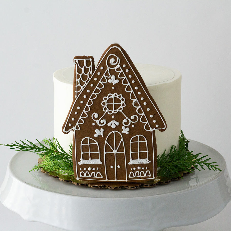 Gingerbread House Cake