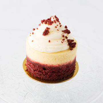 Individual Red Velvet Cheesecake