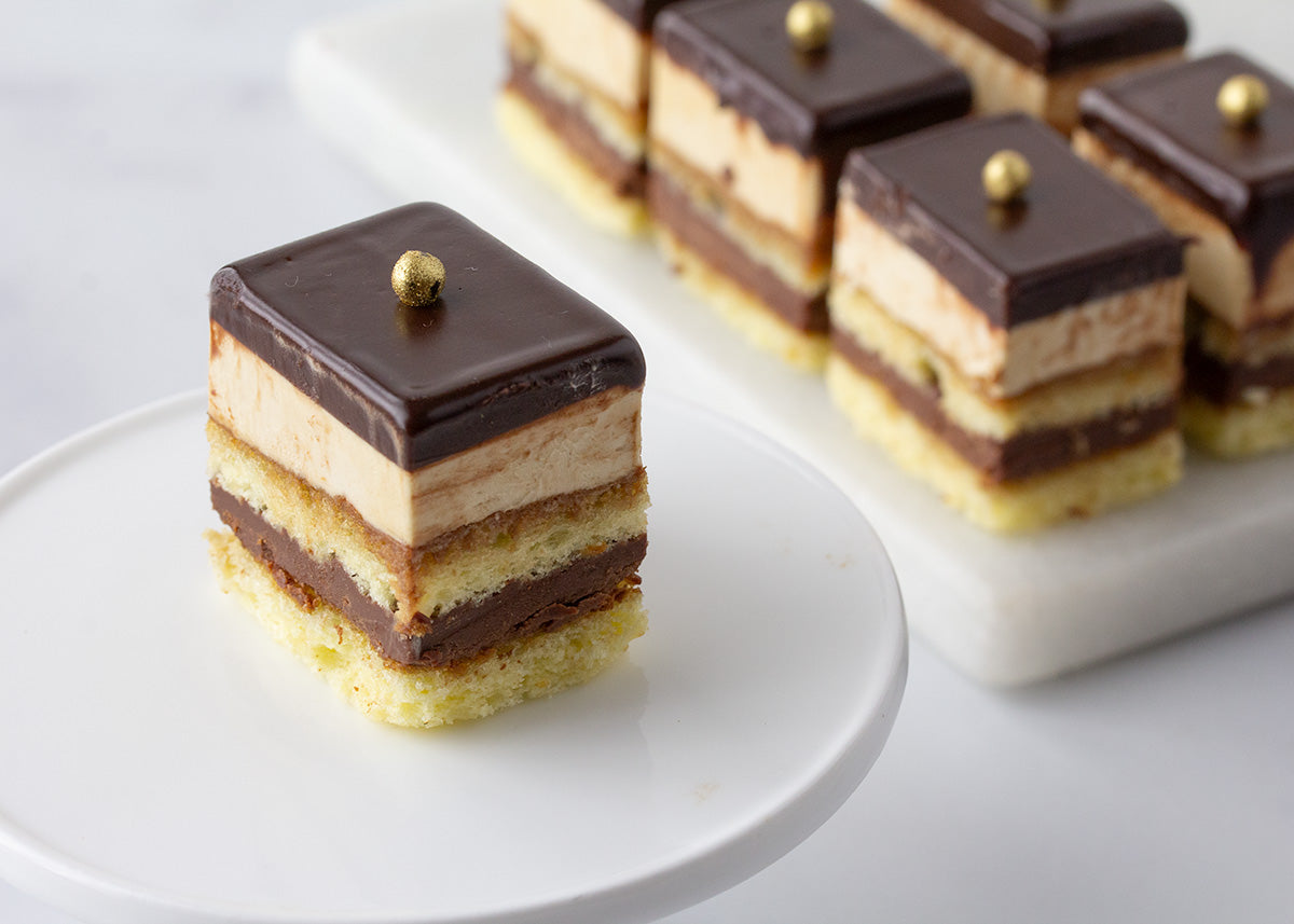 Opera Cake - Dozen – Bittersweet Pastry Shop