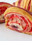 Raspberry Lychee Croissant