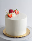 Strawberry White Chocolate Cake