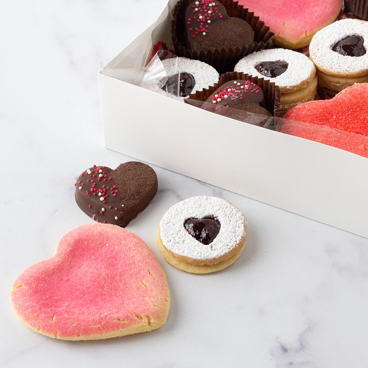 Valentine's Cookie Box