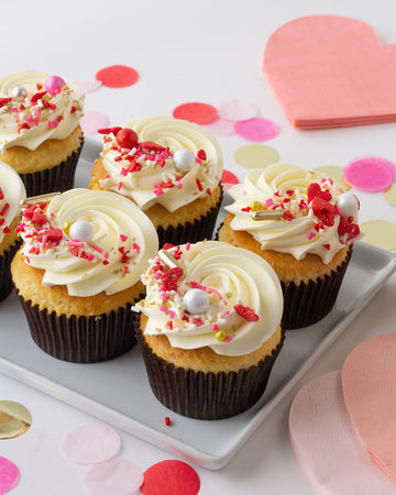 Mini Valentine's Day Cupcakes - 12