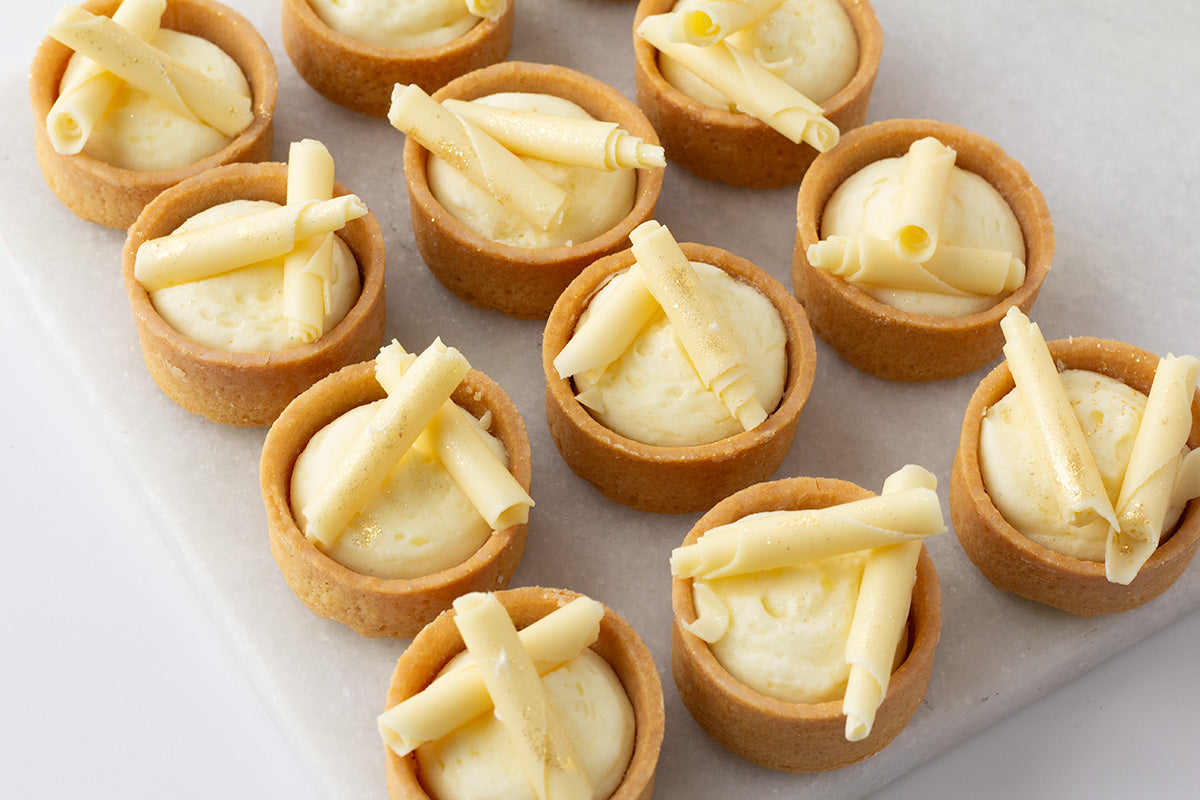 White Chocolate Bite Sized Tart - Dozen