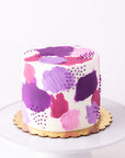 Painted Buttercream Cake