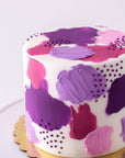 Painted Buttercream Cake