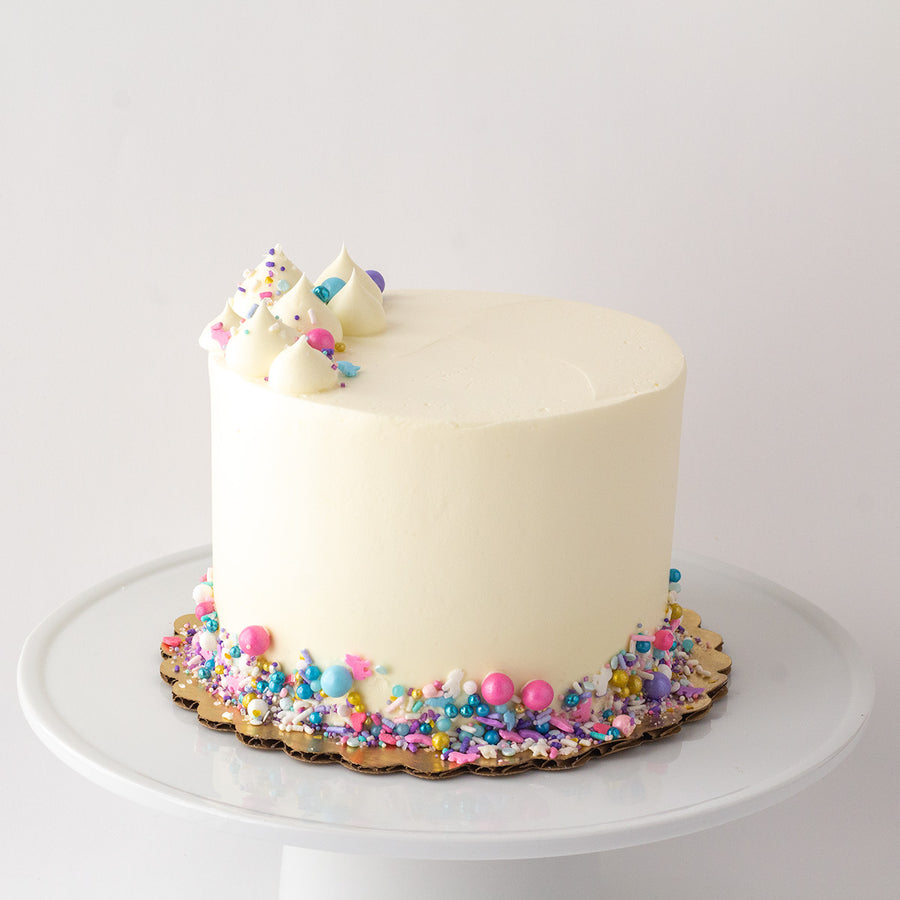 Fudge White Chocolate Cake