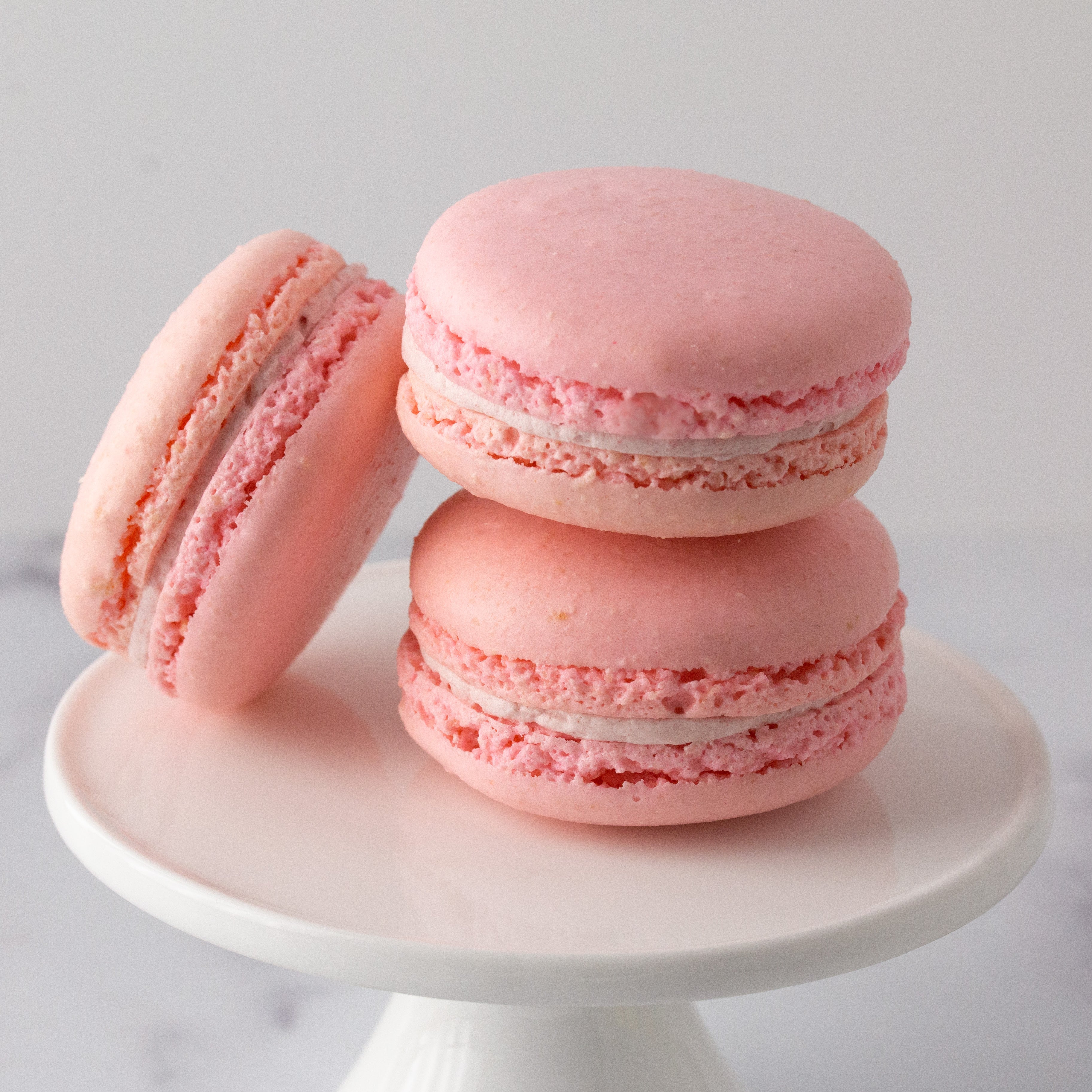 Raspberry Macaron – Bittersweet Pastry Shop