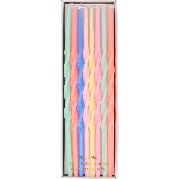 Pastel Party Candles